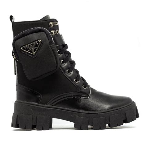 bota da prada original|prada nylon boots.